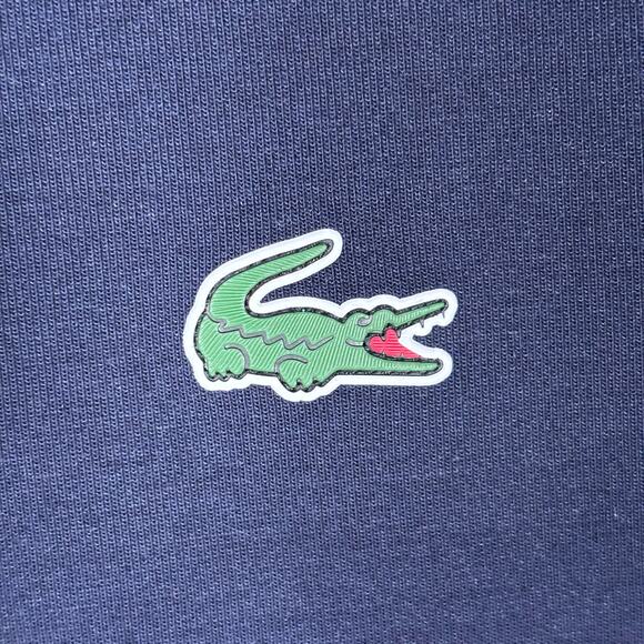 Lacoste Sport Navy Crewneck Sweatshirt FR 6 / US XL - Picture 2 of 6